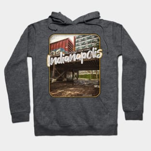 Greetings from Scenic Indianapolis - Spades Park Hoodie